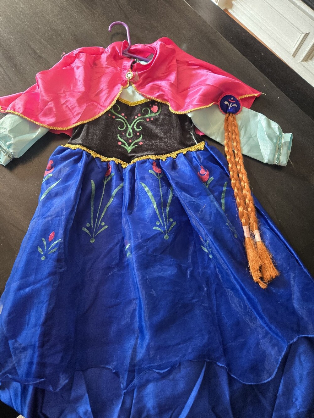 Anna Girls Size Large Costume